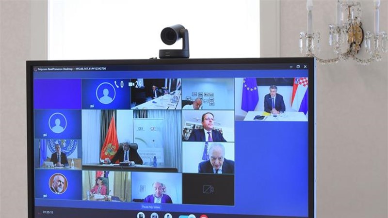 Plenković na sastanku Srednjoeuropske inicijative o posljedicama pandemije COVID-19 te reaktivaciji turizma